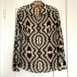 Tory Burch Aztec Blouse